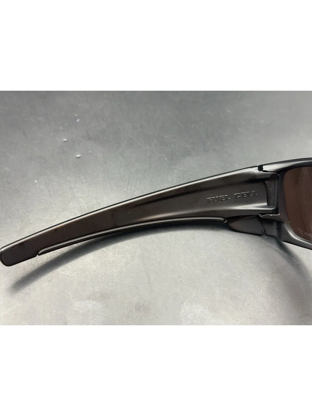 Oakley Fuel Cell Matte Black w/ Deep Water Polarized  Lenses(Gunmetal Icons)